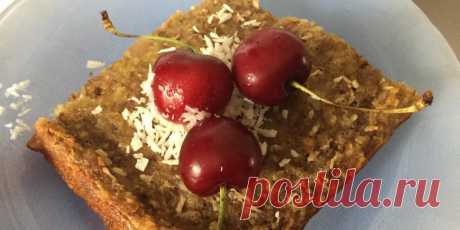 (+7) Овсяный пирог с бананами : Выпечка : Кулинария : Subscribe.Ru