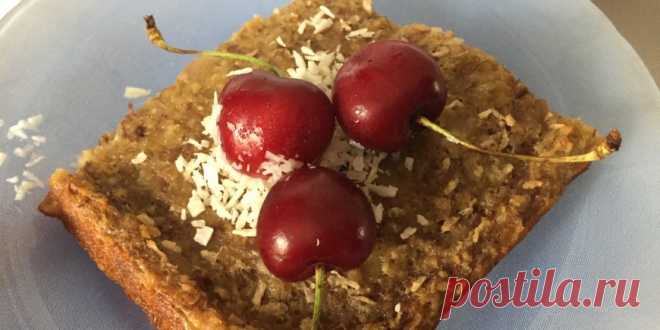 (+7) Овсяный пирог с бананами : Выпечка : Кулинария : Subscribe.Ru