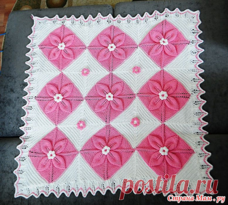 Пледик на выписку! - Вязание спицами - Страна Мам