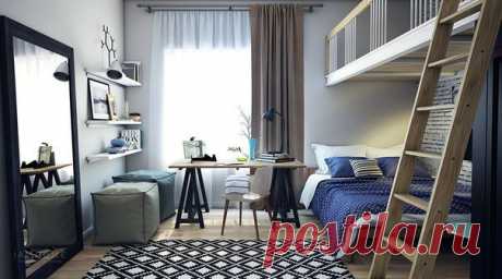 Современная детская комната девочки-подростка