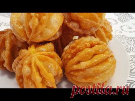 Вкусный ЧАК ЧАК!!Тающий во рту!Og'izda erib ketadigan gulli ЧАК ЧАК retsepti.chak_chak.