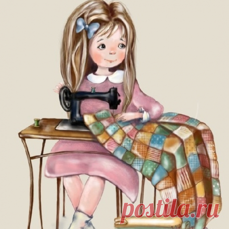 Хитрости пэчворка. Что получится если разрезать четыре квадрата. Лоскутное шитьё для начинающих.