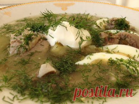 Зеленый борщ - Секрет приготовления вкусного борща (Щавелевый суп) - YouTube