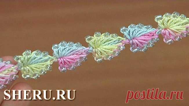 Вязание бисером и с бусинами крючком