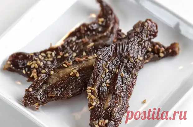 Вяленое мясо джерки в домашних условиях - Steak Lovers - Медиаплатформа МирТесен