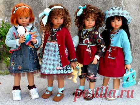 Angela Sutter. Doll artist. Куклы 2008 года .