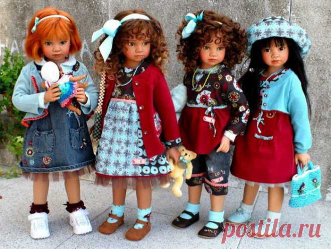 Angela Sutter. Doll artist. Куклы 2008 года .