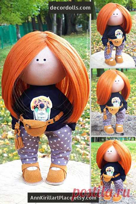 Tilda Art Doll Interior Cloth Doll Nursery Soft Doll | Etsy