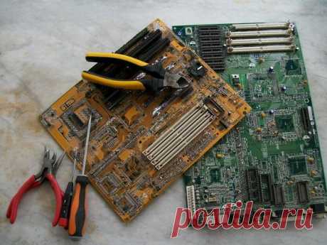 Добываем золото из материнских плат: руководство Tom's Hardware - THG.RU