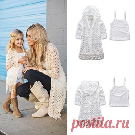 Mom and Me Tassel Cardigan – The Salty Wave