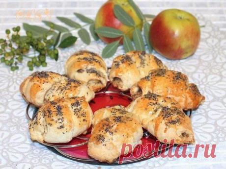 Яблочная улитка с маком