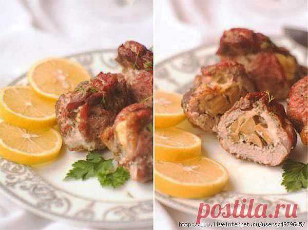 цитата ПРИГОТОВИМ_И_СЪЕДИМ : Свиные мешочки с сыром и грибами - незабываемый вкус (11:01 02-04-2014) [3075522/319524496] - natasha_5656@mail.ru - Почта Mail.Ru