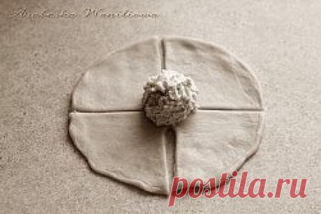 Дрожжевые сырные розочки своими руками 
 
Ингредиенты для теста: 
- 500 г муки 
- 100 г сахара + 1 столовая ложка для закваски 
- 3 яичных желтка 
- 1 чайная ложка ванильного экстракта 
- 180 мл теплого молока 
- 20 г свежих или 7 г сухих дрожжей 
- щепотка соли 
- 100 г растопленного сливочного масла 
- цедра 1 лимона 
 
Ингредиенты для начинки: 
 
- 300 г сыра рикотта (можно заменить на жирный творог) 
 
- 100 г сахара 
 
- 1 яйцо 
 
- 75 г молотого миндаля или фундука 
 
- кожура 1 апельсина