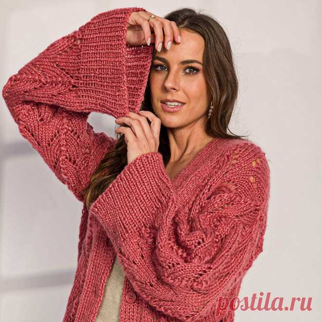 Уютные кардиганы на прохладную погоду: 7 вариантов спицами | Вязание с Paradosik_Handmade | Дзен