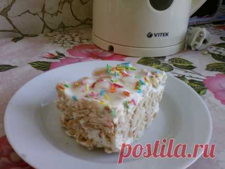 Пирог Вкусняшка. Его не нужно печь - его нужно только есть!))