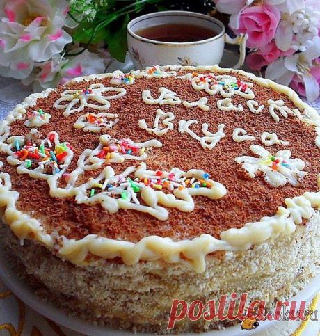 торт на сковороде