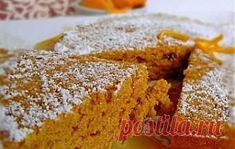 Тыквенный бисквит / Пироги и пирожки / TVCook: пошаговые рецепты c фото