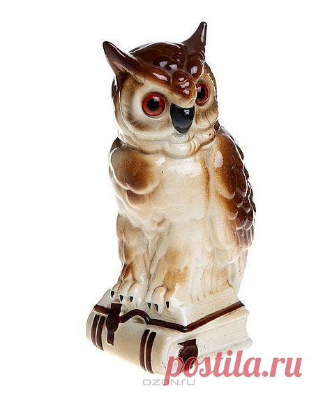 Корпус ночника "Сова". Фарфор, роспись. Цеденик, Бранденбург, Германия, фабрика Eugen Hechelhammer, Zehdenick, вторая половина ХХ века