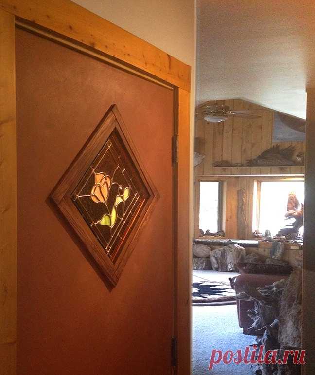 HOW to Add a Window Into a Door and WHY You Should Do It! | Hometalk