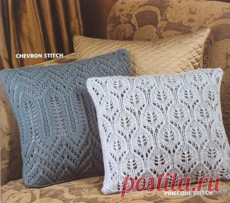 ВЯЗАНИЕ СПИЦАМИ, УЮТНЫЕ ПОДУШКИ..
