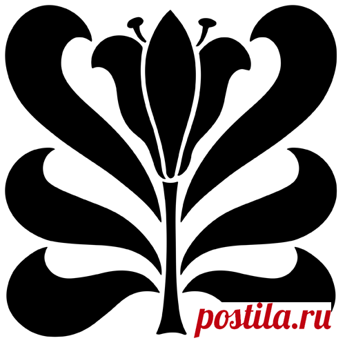 Tulip Tile stencil | Buy Stencil Library stencils online | Stencil design code DE135T-L