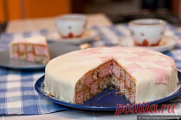 Так Просто! - Торт Баттенберг (Round Battenberg Cake)