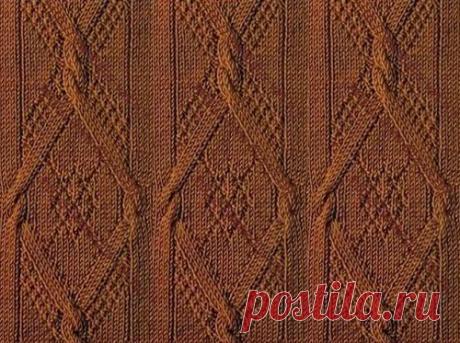 ГАЛКИН ДНЕВНИК журнал для женщин: Орнамент с косами № 15