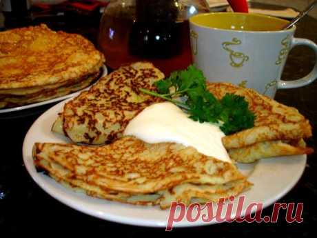 Вкусные, сочные блины из кабачков!