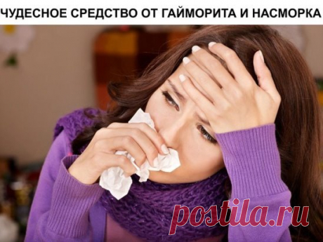 Лечим насморк и гайморит народными средствами! » Женский Мир