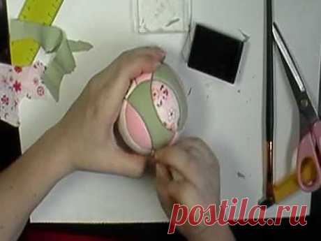 ▶ Hexagon Pattern Kimekomi Ornament - YouTube
