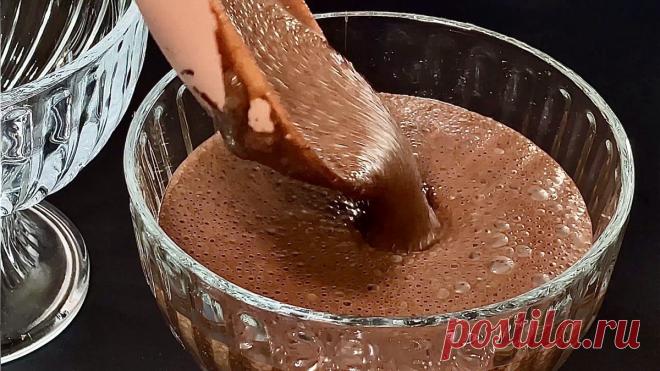 Ложка стоит. 🥣 Шоколадные десерты всего из двух игредиентов. Готовим на раз - два💥 | Домашние рецепты. Кулинарные истории и легенды | Дзен