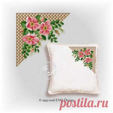 Вышивка.Идеи для подушек..