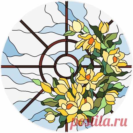 Контурные витражи | Море потолков| Море потолков