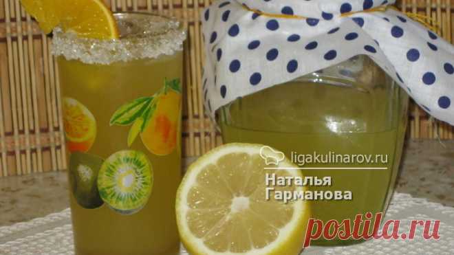 Домашний рецепт лимонада из лимонов и апельсинов с фото от Лиги Кулинаров.