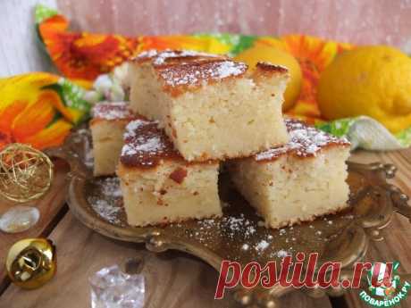 Лимонный пирог Кулинарный рецепт