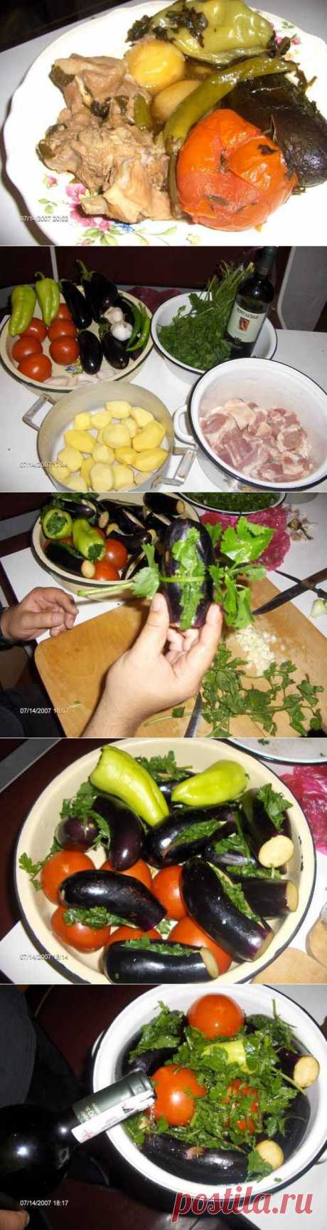 Чанахи с бараниной