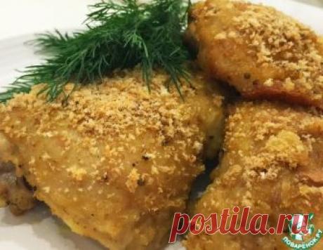 Курица в сухарях "Золотистая" – кулинарный рецепт