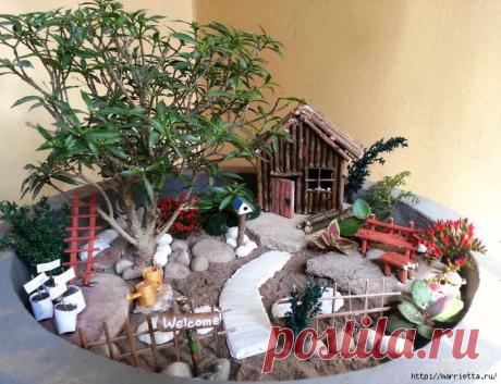 Миниатюрный сад | Подружки