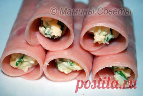 Вкуснейшая праздничная закуска для всей семьи - рулетики с сыром и чесноком