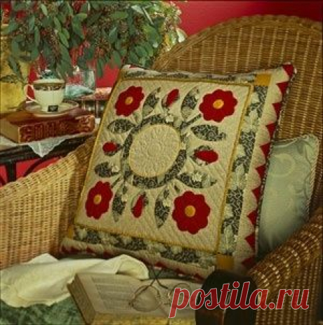 Лоскутные подушки. Подборка.