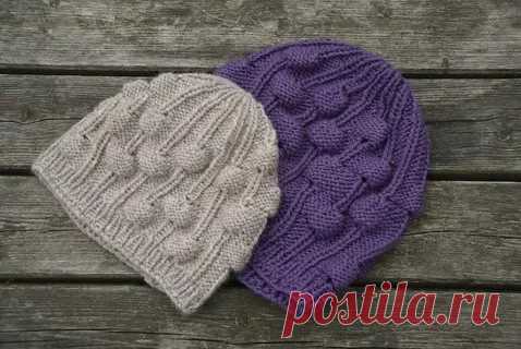 вязаная шапка узор шишечки: 5 тыс изображений найдено в Яндекс.Картинках