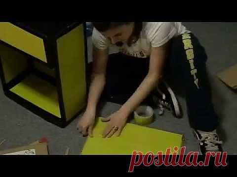 ***Мебель из картона,функциональный столик***.