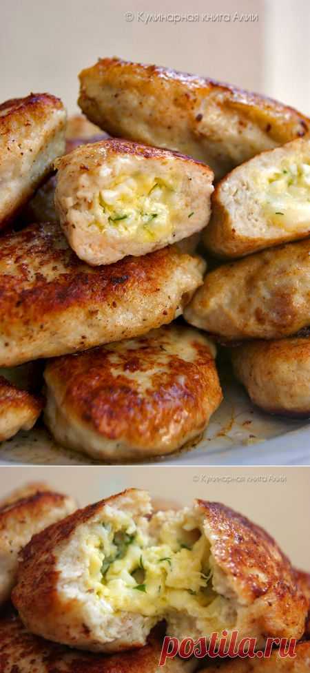 Котлеты с очень вкусной начинкой!.