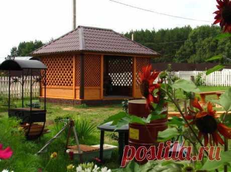 Подскажите, к какому стилю относятся такие решетки? / яблони / 7dach.ru