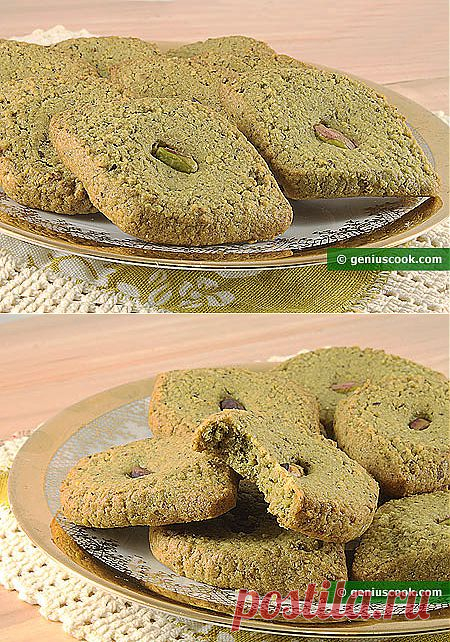 Рецепт Фисташкового Печенья Мона Лиза | Выпечка | Гениальная кулинария - Рецепты вкусных и полезных блюд