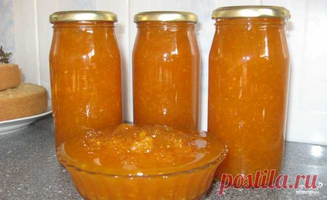 Варенье из тыквы с лимоном и апельсином (без варки) - пошаговый рецепт с фото