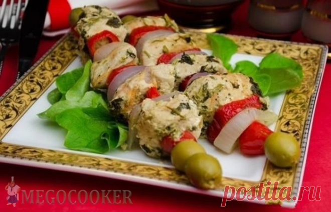 Шашлык из индейки на пару, фото рецепт — MEGOCOOKER