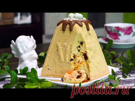 БЕЗУМНО ВКУСНАЯ КАРАМЕЛЬНАЯ ПАСХА!!! Быстрый Рецепт | Кулинарим с Таней