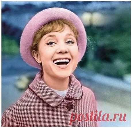 Обаятельная Надежда Румянцева. Прекрасная была актриса! Талантище.