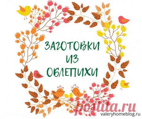 Домашний блог Валерии Питерской: Заготавливаем облепиху без варки.